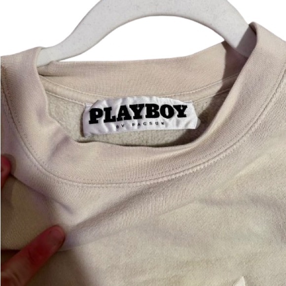Cream playboy pullover - Picture 3 of 5